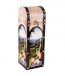 Шкатулка "Сундучок" под бутылку 12*12*36см (уп.1/10шт.) 34718