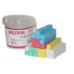 MSK 025Cp/8 Мелки асфальтовые цветные 25 шт (в ведерке) 1/24