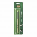 Карандаш чернографитный 2B KOH-I-NOOR, 1шт., "Sudoku", с резинкой, корпус ассорти, 1350