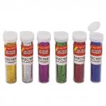 Блестки для декора (глиттер) ОСТРОВ СОКРОВИЩ, 7 грамм, цвета ассорти, в дисплее, 191371