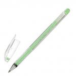 Ручка гелевая CROWN "Hi-Jell Pastel", ЗЕЛЕНАЯ ПАСТЕЛЬ, узел 0,8мм, линия 0,5мм, HJR-500P, ш/к 05979
