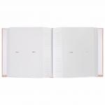 Фотоальбом BRAUBERG "I love you" на 200 фото 10*15 см, под кожу, бум. стр, переплет, бокс, 391175