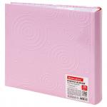 Фотоальбом BRAUBERG "Baby Girl" на 200 фото 10*15 см, тверд обложка, бум. стр, бокс, розовый, 391143