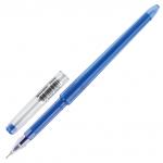 Ручка гелевая BRAUBERG DIAMOND, СИНЯЯ, игольчатый узел 0,5мм, линия письма 0,25мм, 143378