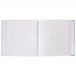 Фотоальбом BRAUBERG "It's a boy" на 200 фото 10*15см, тверд обложка, бум. стр, бокс, голубой, 391146