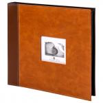 Фотоальбом BRAUBERG "Camel" на 500 фото 10*15 см, под гладкую кожу, коричневый, 391178
