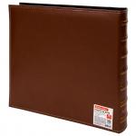 Фотоальбом BRAUBERG "Camel" на 500 фото 10*15 см, под гладкую кожу, коричневый, 391178