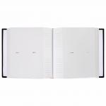 Фотоальбом BRAUBERG "Autumn" на 200 фото 10*15 см, под кожу, бумажные страницы, бокс, черный, 391191