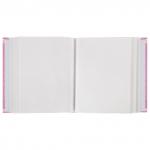 Фотоальбом BRAUBERG "Baby shoes" на 200 фото 10*15см, твердая обложка, термосклейка, розовый, 391148