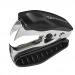 Антистеплер для скоб № 10 и № 24/6, BRAUBERG "METROPOLIS", с фиксатором, черный, 228744