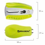 Антистеплер для скоб № 10 и № 24/6, BRAUBERG "METROPOLIS", с фиксатором, ассорти, 228745