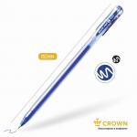 Ручка гелевая CROWN "Multi Jell", СИНЯЯ, узел 0,4мм, линия 0,2мм, MTJ-500, ш/к 07300