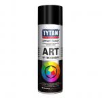 Краска-аэрозоль Tytan (Титан) Professional черная матовая 9004 Art of the colour 400мл, арт.93885