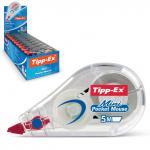 Корректирующая лента BIC "Tipp-ex Mini Pocket Mouse", 5мм*6м, дисплей, 932564