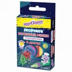 Восковые мелки утолщенные ЮНЛАНДИЯ "НЕОНЧИКИ", НАБОР 6 цветов, масляная основа, 228764