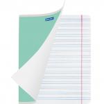 Тетрадь 12л. BRAUBERG КЛАССИКА NEW узкая линия, обложка картон, ЗЕЛЕНАЯ, 105692