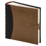 Фотоальбом BRAUBERG "Business style" на 300 фото 10*15 см, под кожу, бумажные страницы, бокс, 391183