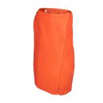 Вафельная накидка для женщин, оранжевая, 145х78 см Банные штучки /18