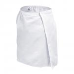 Вафельная накидка для мужчин, белая, 145х60см "Банные штучки" / 18