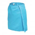 Вафельная накидка для мужчин, голубая, 145х60 см Банные штучки 