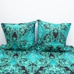 Наволочка бязь 200932 Калипсо основа 2 зеленый в упаковке 2 шт