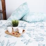 Наволочка бязь 11624/1 Грин основа в упаковке 2 шт 70/70