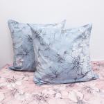 Наволочка бязь 206882 Унисон основа 2 бирюз в упаковке 2 шт