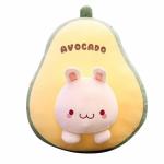 Авокадо 3 в 1 подушка, игрушка, плед MASH85