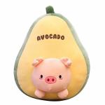 Авокадо 3 в 1 подушка, игрушка, плед MASH85