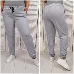 Брюки трикотаж SIZE PLUS серые IN