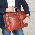 Деловая сумка Lakestone Edmund Redwood