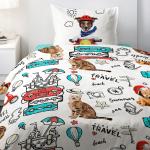 КПБ 1.5 поплин "Juno" (70х70) рис. 16075-1/16076-1/8672-5 Funny cats