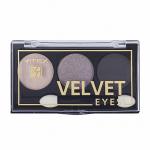 VITEX Тени компактные для век VELVET EYES 3г