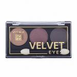 VITEX Тени компактные для век VELVET EYES 3г