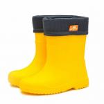 Сапоги. Jet ВУФ 2-106-E06 ЭВА утепл манж. желтые