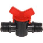 Муфта соединительная с наружней резьбой и краном 1/2 ДоброСад