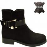 1338-A02QM черн Ботинки зима женские (35-38)/4