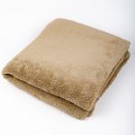 Плед "Короткий мех", капучино, 220*240 см                             (no-100160)