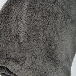 Плед "Короткий мех", стальной, 220*240 см                             (no-100165)