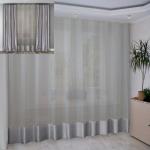 Занавеска №3-02, серебро, 280*270 см                             (rt-100289)