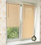 Жалюзи горизонтальные пластиковые RF-M-007, ваниль                             (df-200515-gr)