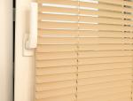 Жалюзи горизонтальные пластиковые RF-M-007, ваниль                             (df-200515-gr)