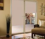 Рулонная штора blackout светонепроницаемый, бежевый, 57 см                             (es-101143)