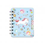 Записная книжка Единорог на спирали 60 л.