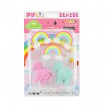 Набор ластиков фигурных Единорог и Радуга