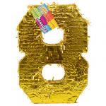 Игра Пиньята Цифра 8 Золото