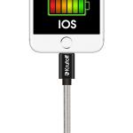 Кабель USB Lightning Krutoff Spring (1m) черный