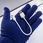 Кабель USB Micro Krutoff Classic (0,2m) белый (пакет)