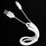 Кабель USB Micro Krutoff Spring (1m) белый