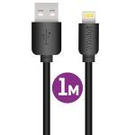 Кабель USB Lightning Krutoff Classic (1m) черный